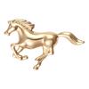 Retro Horse Brooch Galloping Horse Lapel Pin Decorative Horse Brooch Pin Clothes Accessory