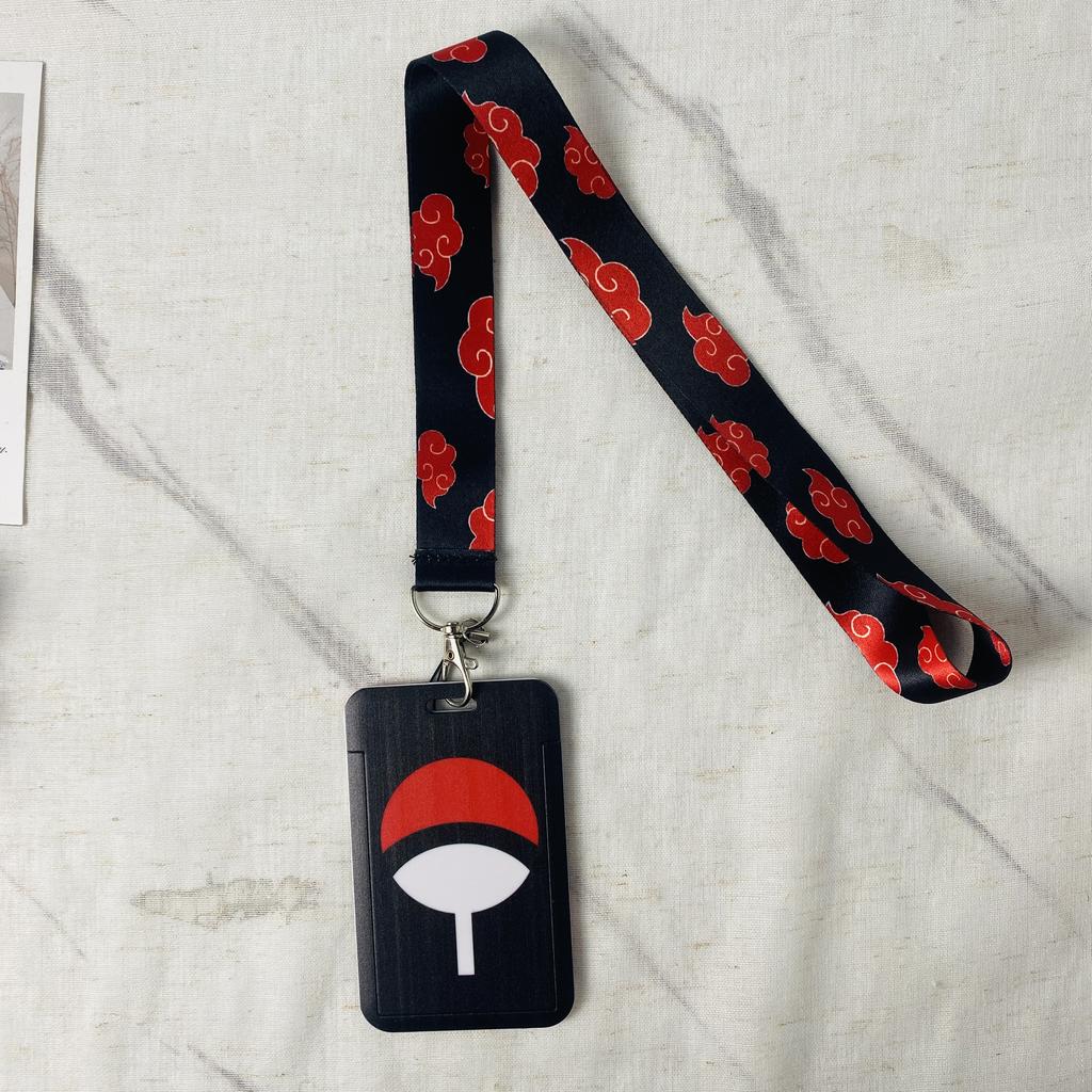 Аниме Мультяшный Держатель для Пропусков Брелоки Шейный Ремешок Для Карты-Пропуска Аниме Держатель для Кредитных Карт Брелоки-Ремешки