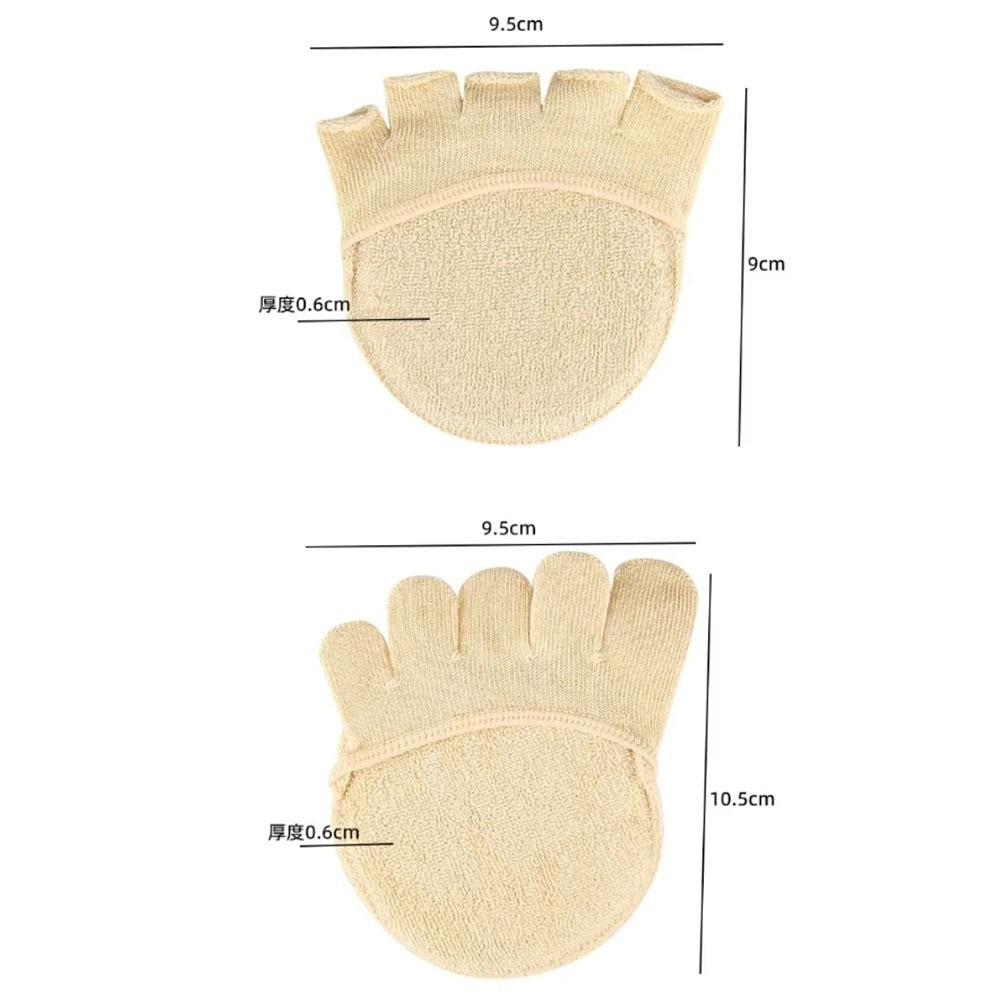 Cotton No Show Socks Flexible Half Invisible Socks High Heels Socks Relief The Pain Breathable Invisible Socks High Heels Use