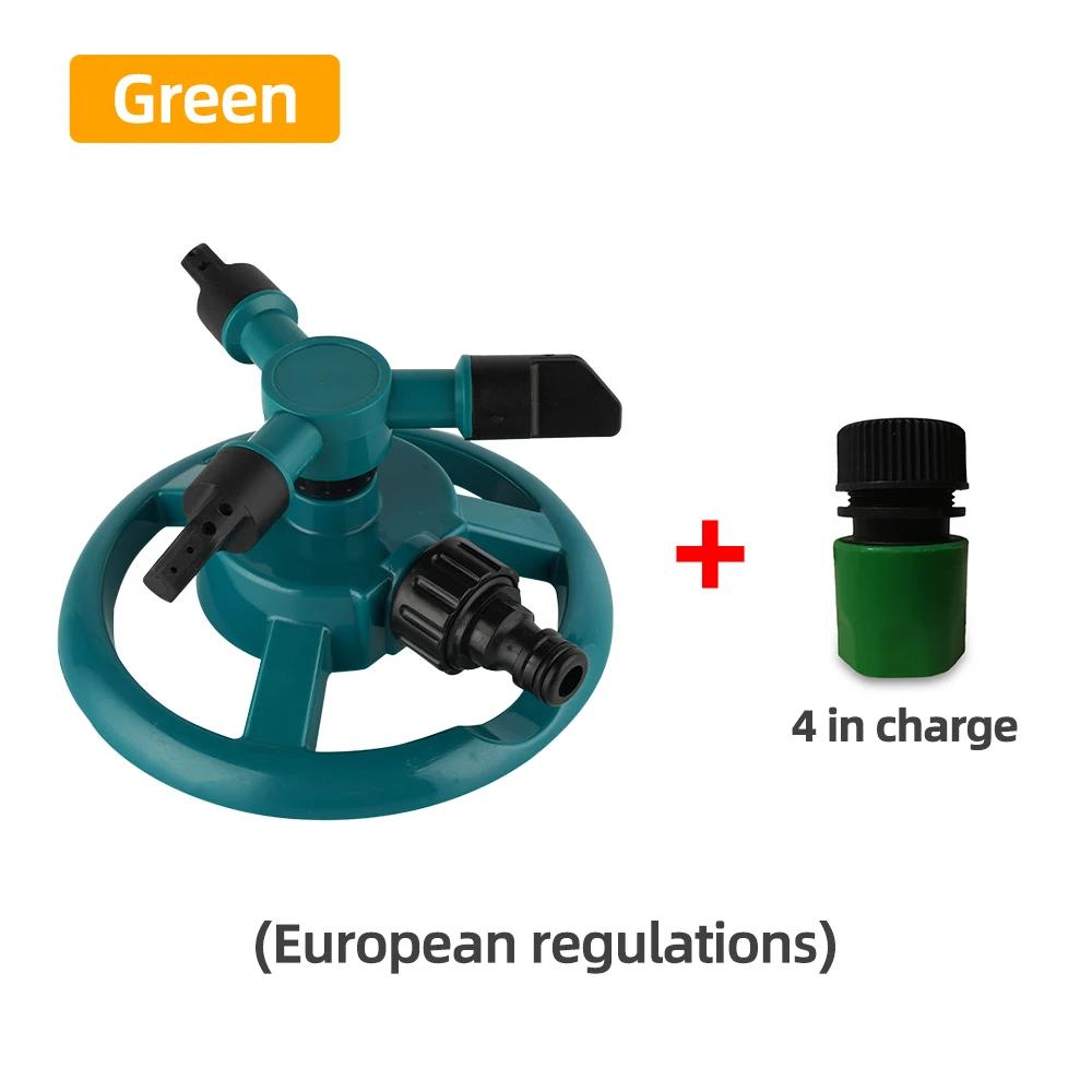 360° Автоматический вращающийся садовый дождеватель – Быстросъемная насадка для полива газона и сада