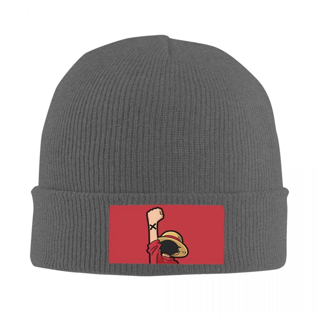 Custom Japan Luffy Bonnet Hat Knitted Hat Unisex Women Fashion Unisex Adult Unisexgas Winter Warm Beanies Cap