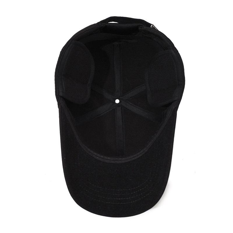 Мужские шапки Зимние бейсболки для людей среднего и пожилого возраста Сохраняют тепло Папа, дедушка, старик, Защитные наушники, Кепки с козырьком Утолщенные шерстяные кепки