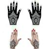 Painting Airbrush Hollow Drawing India Henna Kit Temporary Decal Body Art Template Tattoo Stencils
