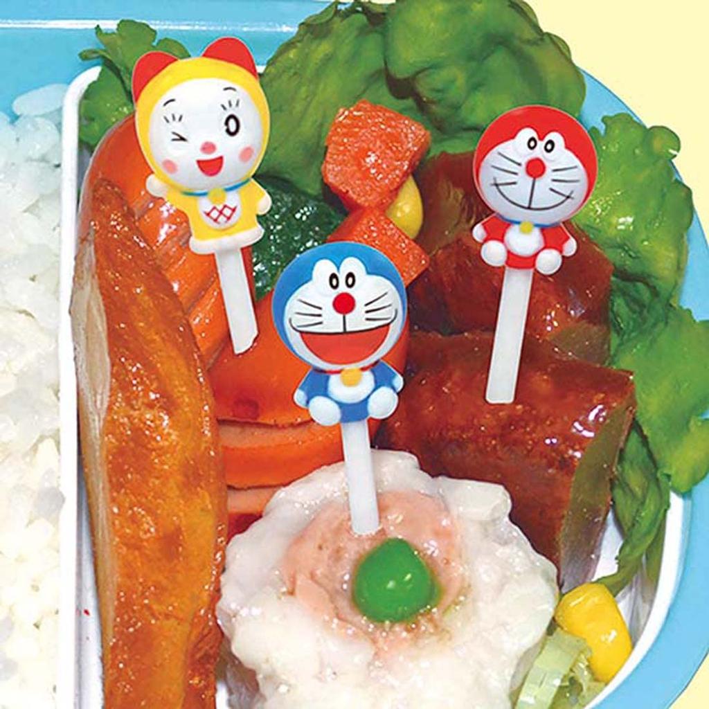 Torune Doraemon Ланч Niconico Ассортимент Шпажки, Шпажки, 8 шт., DM-1
