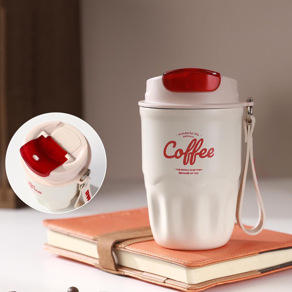 Summer Cold Water Mug for Girls Winter Warm Water Bottle 316 Stainless Steel Thermos Men's Portable Companion Coffee Cup