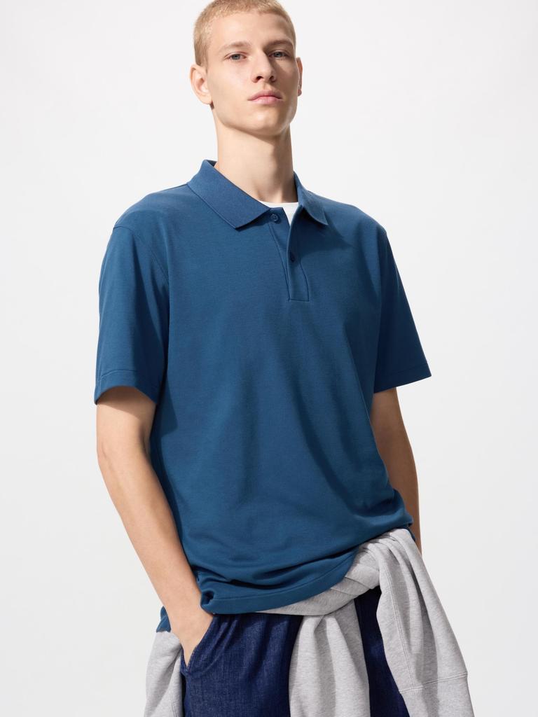 Uniqlo Футболка-поло Airism Cotton Pique