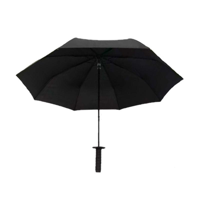 Creative Folding Umbrella Japanese Samurai Sword Umbrella Windproof Sunscreen Rainproof Personality Animation