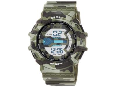Alias Watch Digital Dash Водонепроницаемая многофункциональная подсветка ADWW18093-01 НОВЫЙ