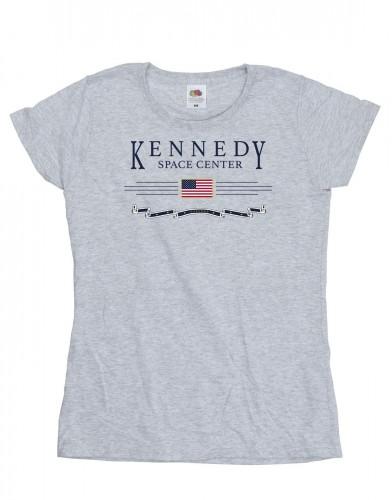 NASA Womens/Ladies Kennedy Space Centre Explore Cotton T-Shirt