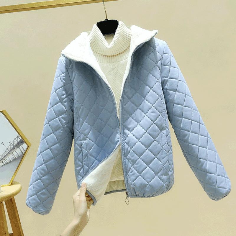Fashion Women's Cotton Coat New Winter Jackets Short Hooded Thicken Warm Jacket Parkas Parka Outwear