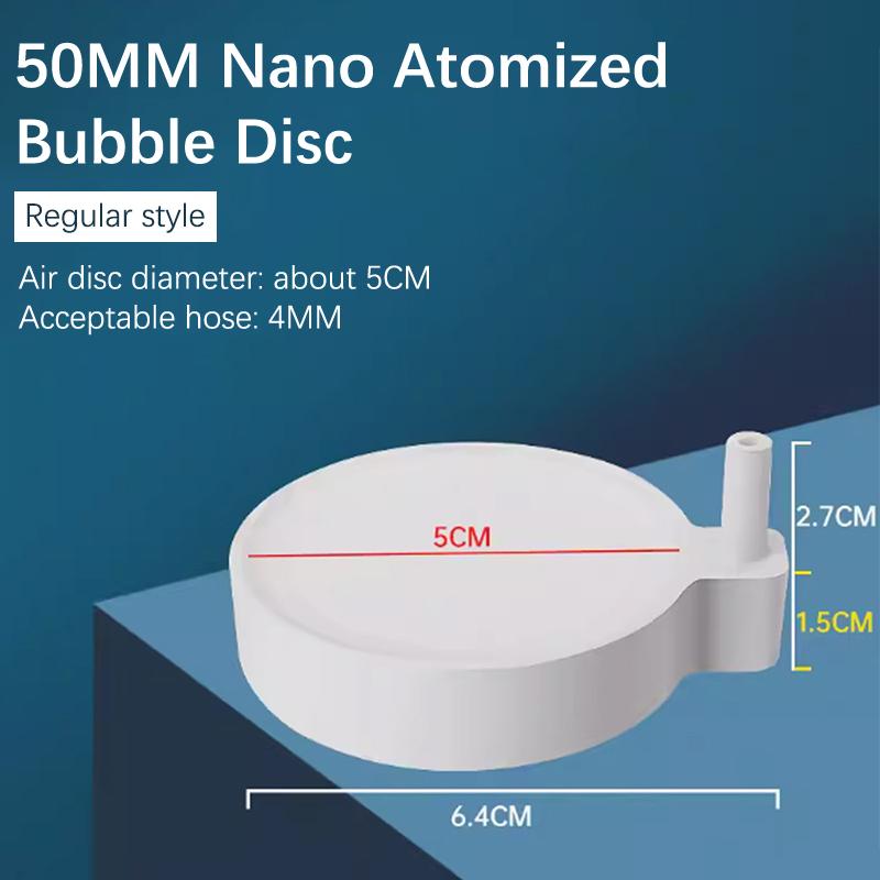 Аквариум для аквариума круглый бесшумный нано-аэратор с кислородом, пузырьковый насос для пруда, гидропонный диффузор кислорода, аксессуары для подачи