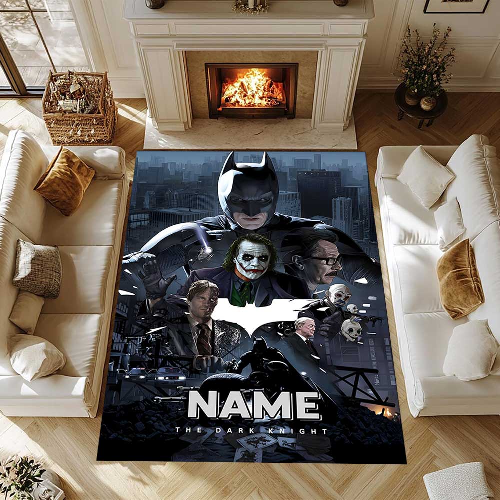 Warner Bros. Works (16) Customize your name rug, office chair cushion, home bedroom living room gift.