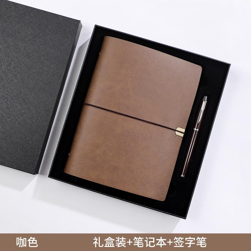 Retro A5/A6 Soft Leather Binding High-End Loose-Leaf Notebook Filler Papers Gift Customization