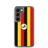 Coque Téléphone - Samsung - Galaxy S23 Plus - Drapeau Ouganda - Souple - Multicolore