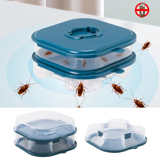 ПП-тараканья коробка с широким входом, прочная одно-/двухслойная бытовая ловушка