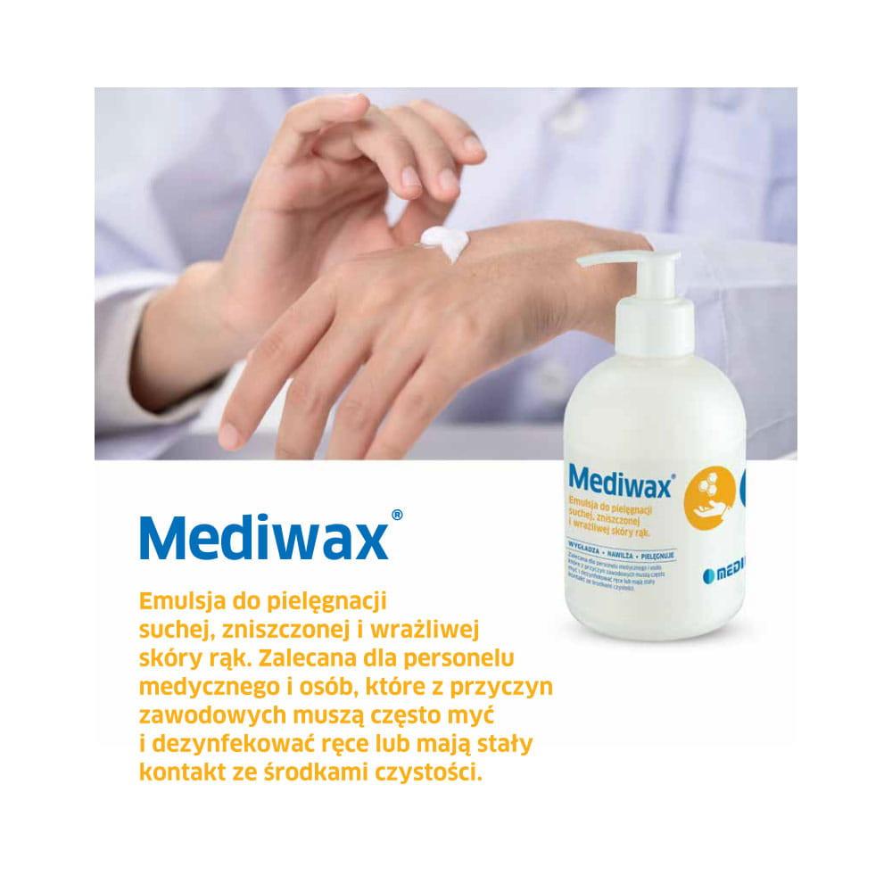 Mediwax Hand Cream 500ml for the care of dry and sensitive skin