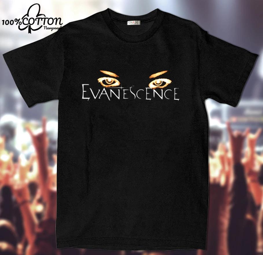 Мужская футболка LE 2026 Evanescence Bring Me To Life Taking Over Me My Immortal Going Under Унисекс, Графические футболки