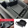 Car Armrest Storage Plate Box Container Holder Tray for Volvo XC90 XC60 S90 V90 S60 2017-2024 LHD Car Interior Accessories
