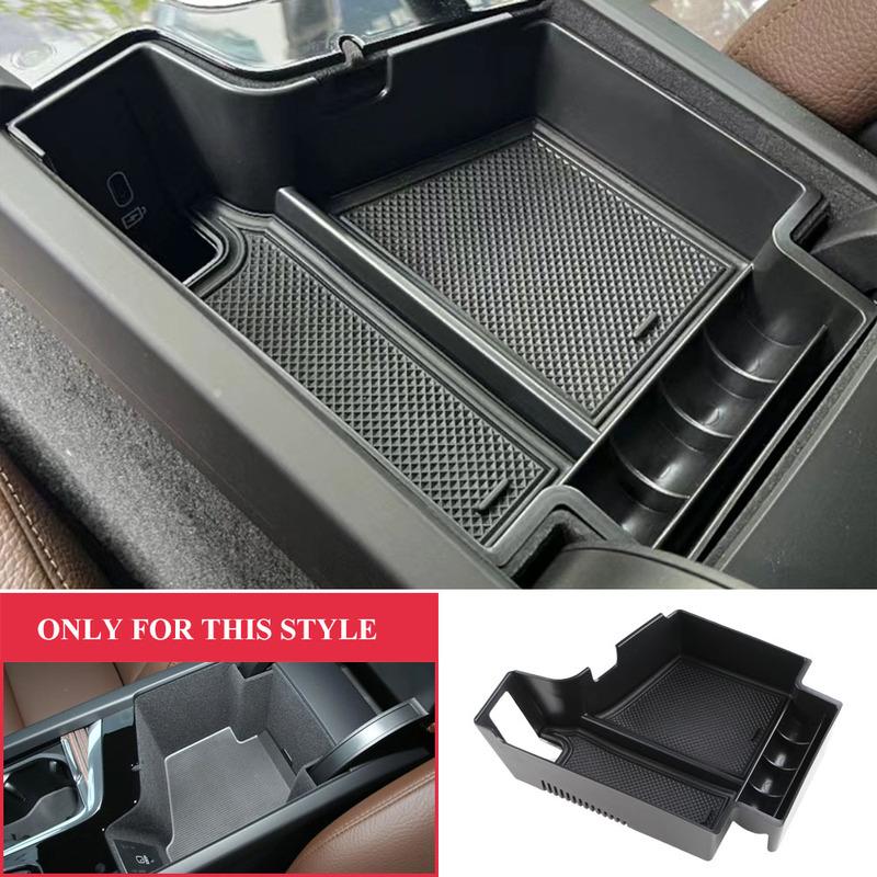 Car Armrest Storage Plate Box Container Holder Tray for Volvo XC90 XC60 S90 V90 S60 2017-2024 LHD Car Interior Accessories