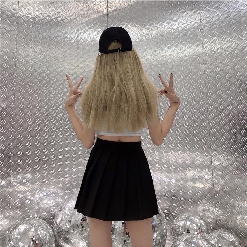 Готическая плиссированная юбка Мини-юбка в стиле панк Черная полуюбка с завязками на ногах Необычная юбка Брюки