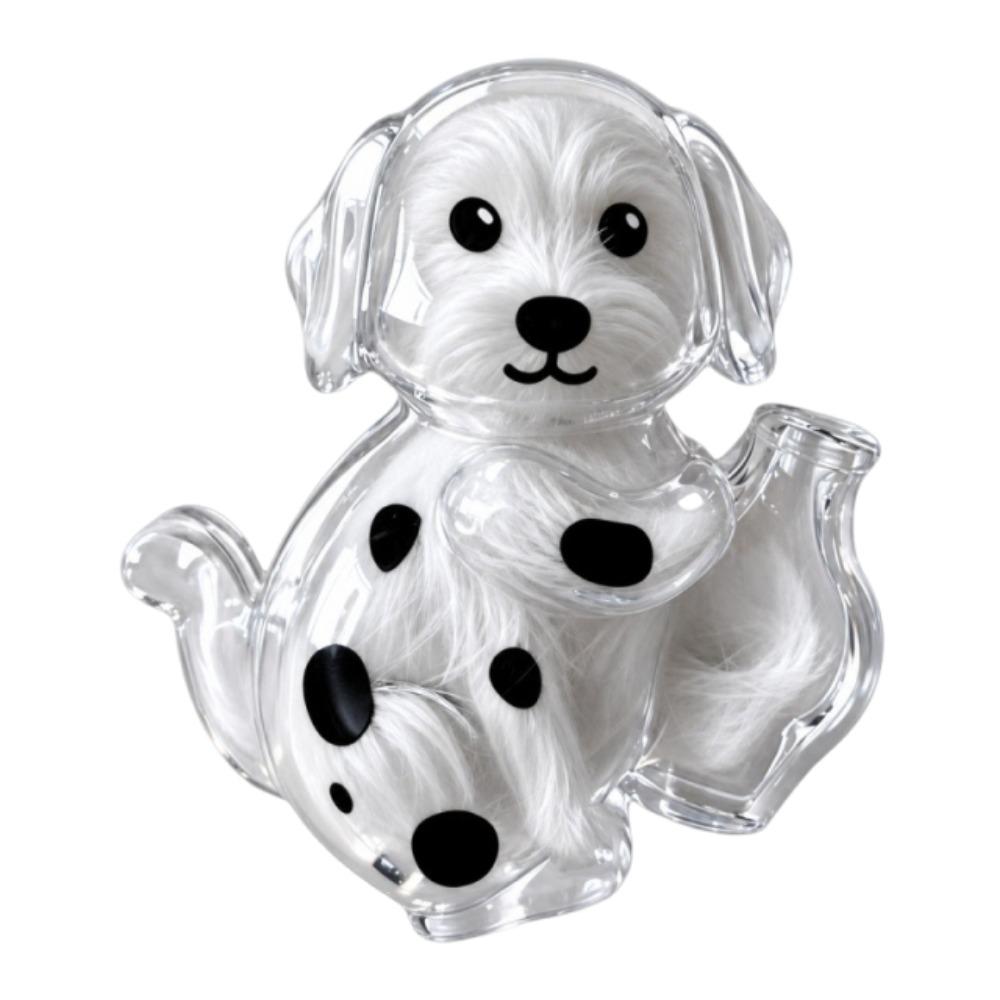 DIY Pet Hair Keepsake Box Transparent Pet Memorial Container  Pet Souvenirs