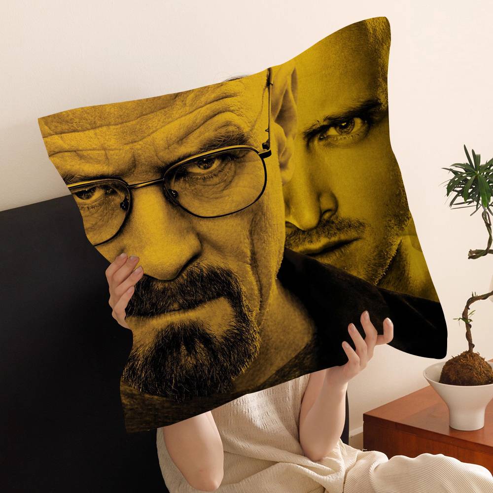 Tv Series Breaking Bad Cushion Cover Pillow Cover Decor Pillowcase Printed Cushion Case For Couch