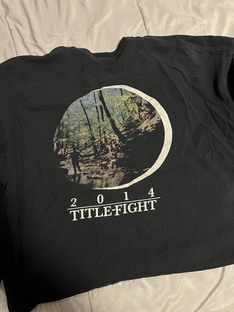 Title Fight Band Tour Album Adult Black T-Shirt Full Size S To 5XL AL710 Unisex T-Shirt