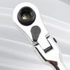 Metal Quick Spanner Tool 1/4 Inch Double Head Ratchet Portable Ratchet Wrench  DIY Projects