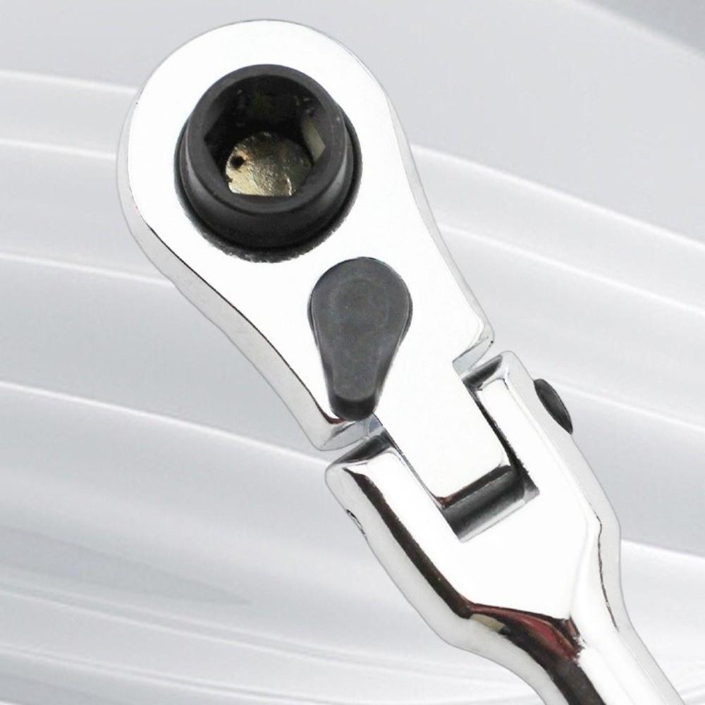 Metal Quick Spanner Tool 1/4 Inch Double Head Ratchet Portable Ratchet Wrench  DIY Projects