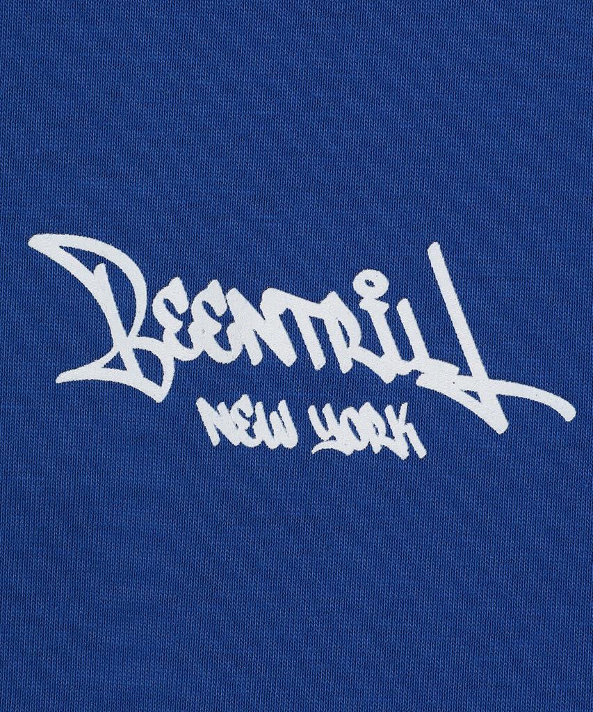 Футболка с логотипом BEENTRILL Script (синий)
