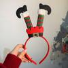 Cute Cartoon Christmas Headwear Photo Props Xmas Hat Bands Christmas Headband  Christmas Decor