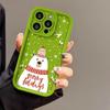 Рождественский милый медведь, противоударный чехол для телефона для iPhone 12/13/14 Pro, 15 Plus, 16 Pro Max