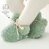 Soft Newborn Cotton Shoes Lamb Fleece Crib Boots Cute Baby Walking Shoes  Winter