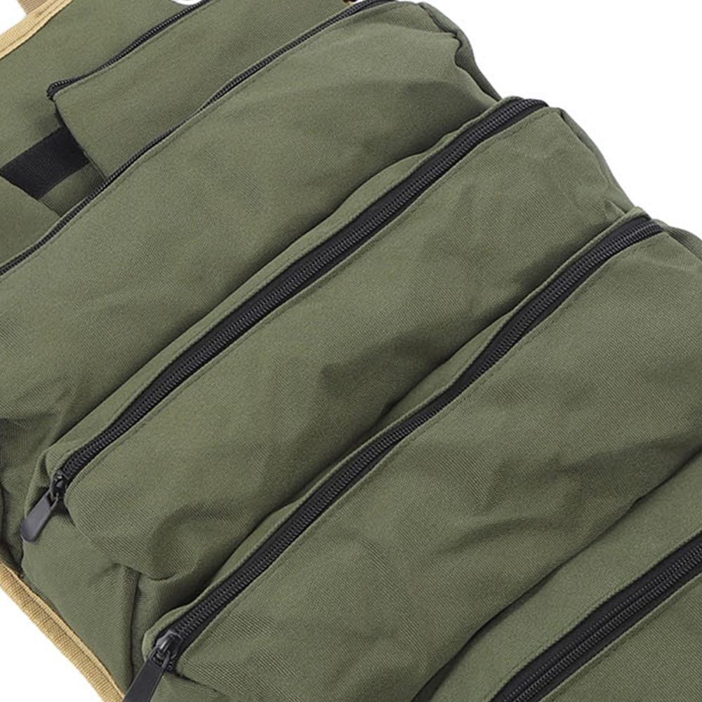 Professional Tool Roll Organizer Oxford Cloth Portable Tool Storage Bag Tool Organizer Gardening