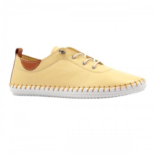 Lunar Womens/Ladies St Ives Animal Print Leather Soft Plimsolls