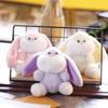 Adorable Cute Bunny Plush Keychain Soft Toy Charming Rabbit Bag Accessory