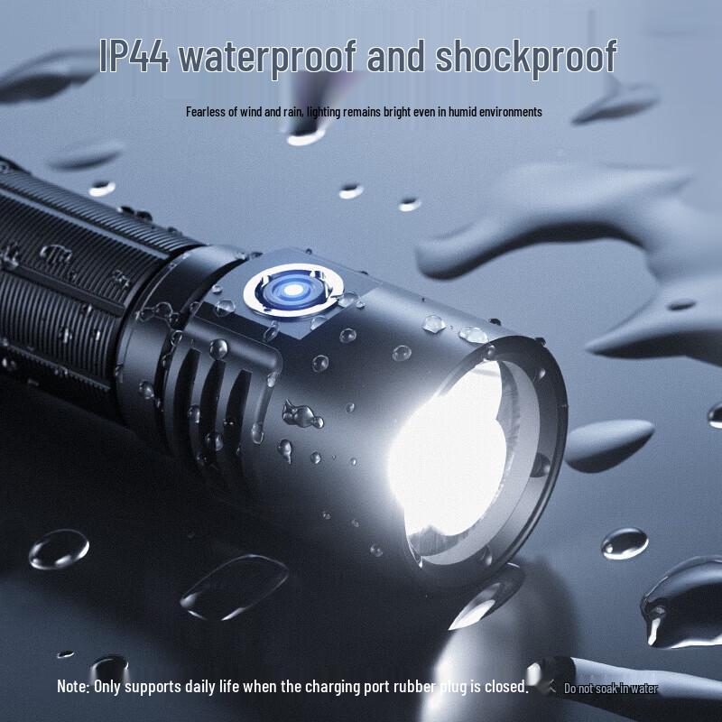 SupFire L22 5000 Lumen USB-C Rechargeable Flashlight
