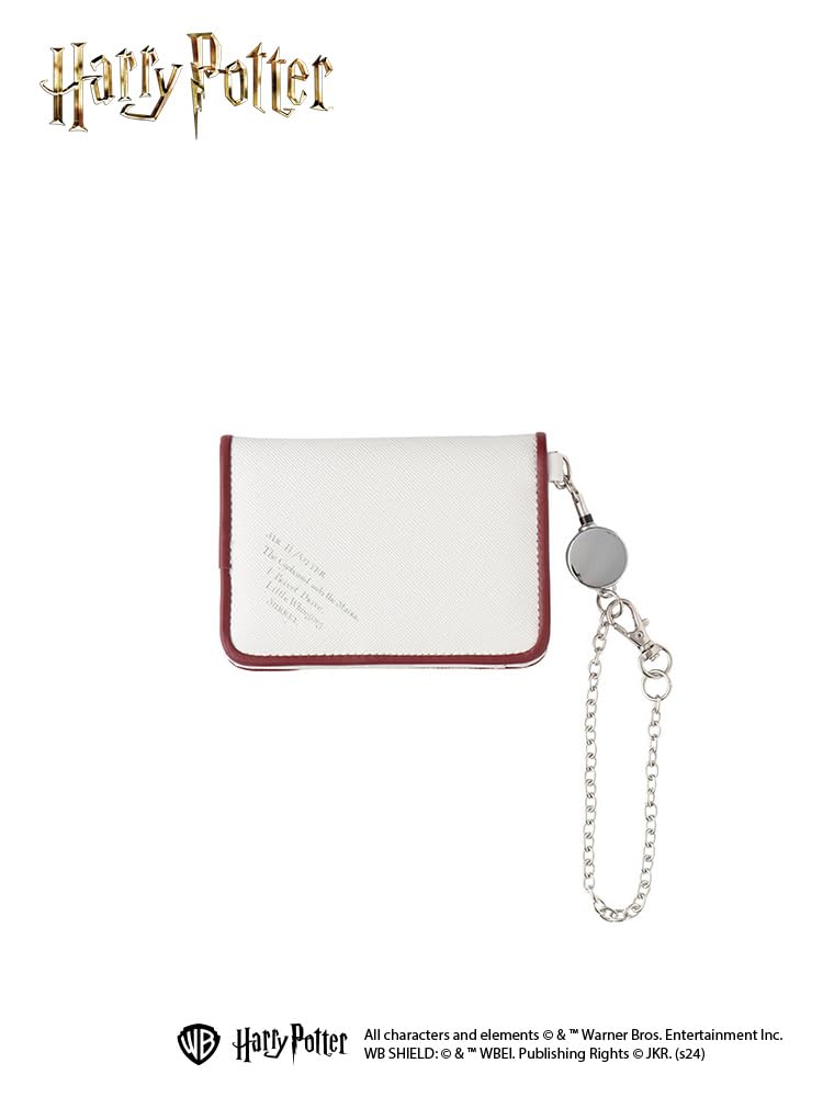 Pass Case Letter Style Pass Case 4319445 Ivory F [East Boy] <Harry Potter/Includes Card> Women's (810)