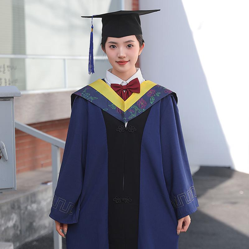 Blue Master's Graduate Robes for Science, Engineering, Agriculture, Military, and Medical Fields