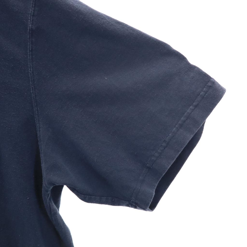 carhartt Футболка с коротким рукавом L Темно-синяя Однотонная Карманная футболка K87 Мужская Б/У