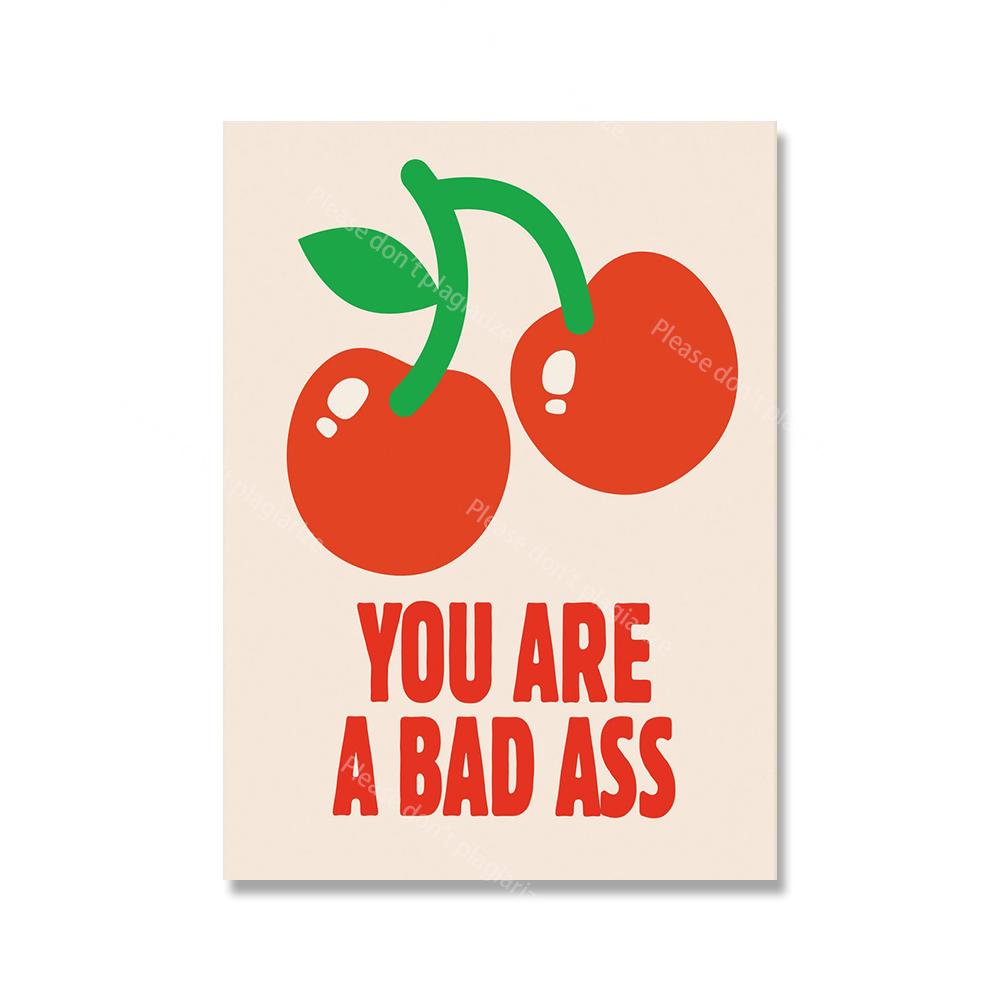 Ретро Забавный музыкальный текстовый постер с цитатой и принтом красочный феминистский без рамки Холст Painitng Кухня Танцы Гостиная Домашний декор