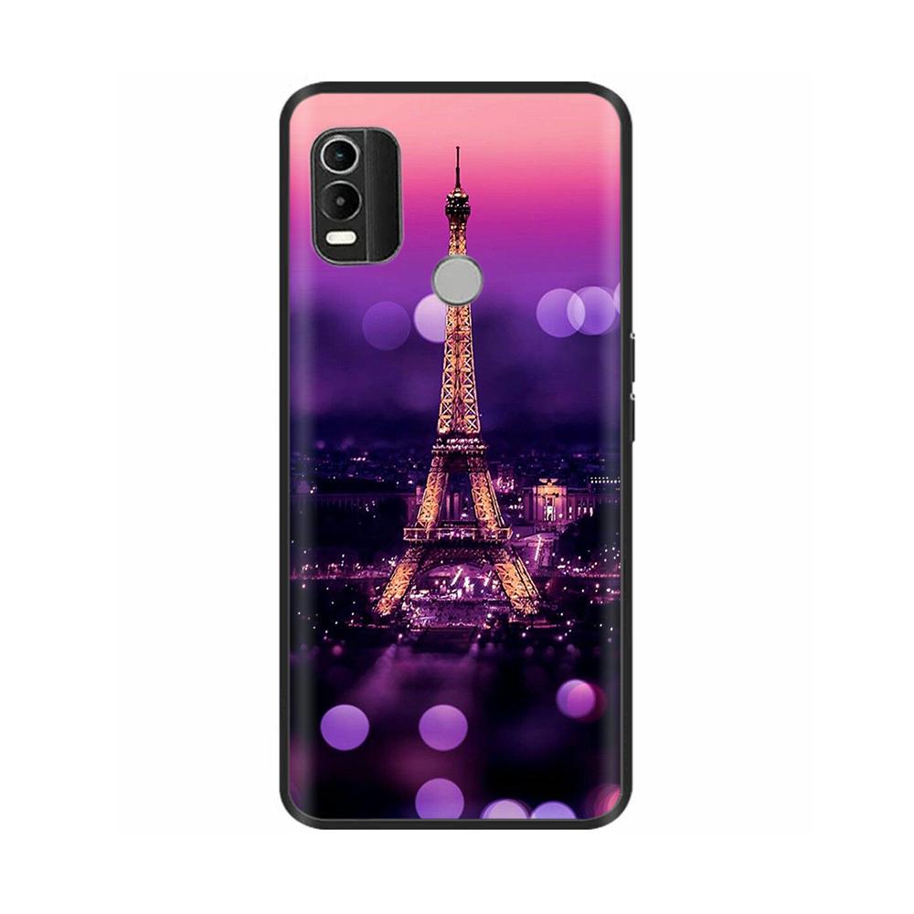 Для Nokia C21 Plus Чехол Ударопрочный Мягкий силикон ТПУ Задняя крышка Для Nokia C21 Plus 6.52 " Чехлы для телефона NokiaC21 Plus Capa Carcasa