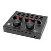 Звуковая карта V8 USB DJ-оборудование Звуковые карты Аудиомикшер Для телефона Компьютера ПК Веб-трансляции Live Внешняя Запись Караоке
