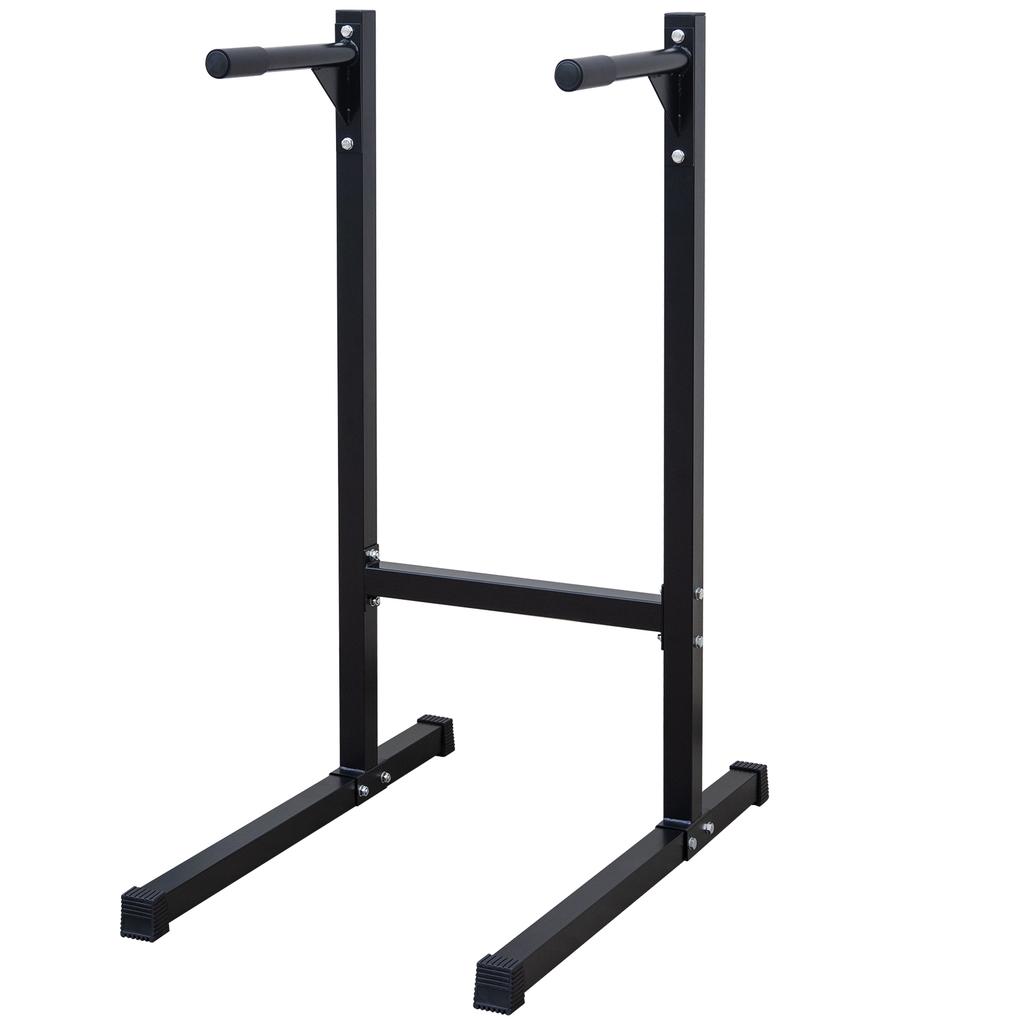 Heavy Duty Dip Bar Station Push Up Bar with Foam Handles for Home Gym, Multi-function Full Body Workout Equipment for Tricep Dips L-Sits