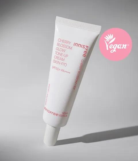 Крем-тон для лица 'Цветение вишни' King [Skin Fit] SPF50 PA++++
