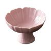 Ceramic Footed Bowl Decorative for Kitchen Counter Snacks Plate Fruit Tray Dessert Cake Serving