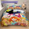 Winx Club Friendship Print 3Pcs Bedding Setduvet Cover With 2 Bedropillowcase Home Birthday Gift
