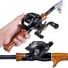 SOUGAYILANG Рыболовный набор, спиннинг, литейная удочка с спиннинговой катушкой, катушка для приманки, полный набор, сумка-переноска, приманка для лески