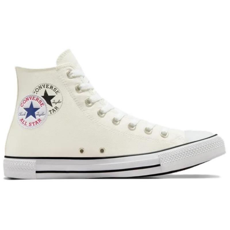 Converse All Star Универсальные Повседневные Свободные и Удобные Амортизирующие Эспадрильи на Высокой Подошве Унисекс Белые