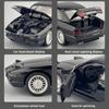 1:24 BMW Vintage 850CSI Classic Pop-up Headlights Simulation Alloy Car Model Kids' Toy Car Pull Back Gift for Boys & Collectors